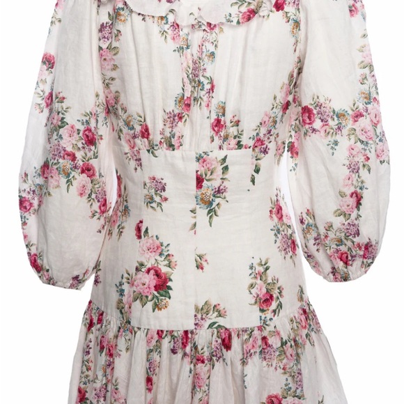 Stunning Zimmerman size 2 linen dress barely worn sadly doesn’t fit anymore. - Picture 2 of 4